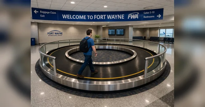 Fort Wayne International Airport (FWA) — United Cab South Bend airport shuttle service